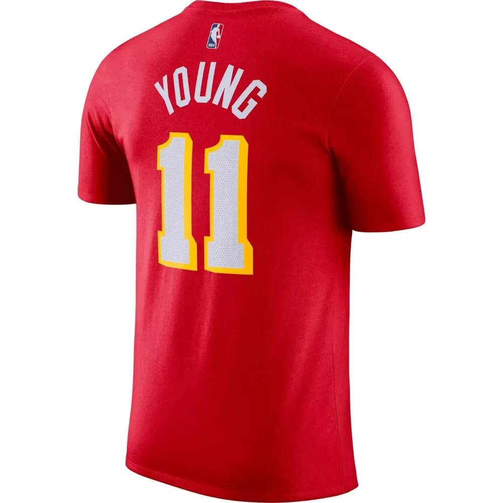 Nike Atlanta Hawks Trae Young‎ 11 NBA Name & Number T-Shirt Red Mens XXL NWT